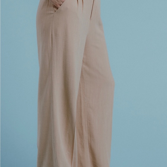 West of Melrose linen pants. Light weight flowy pants! - Picture 3 of 4